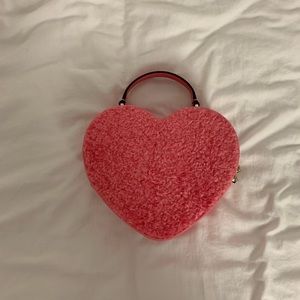 Kate spade heart shaped purse